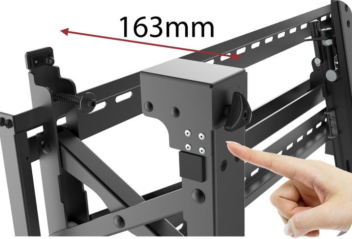 Actual product image Reflecta PLANO Video Wall with pop-out function (Wall, 70 kg, 45" - 70")