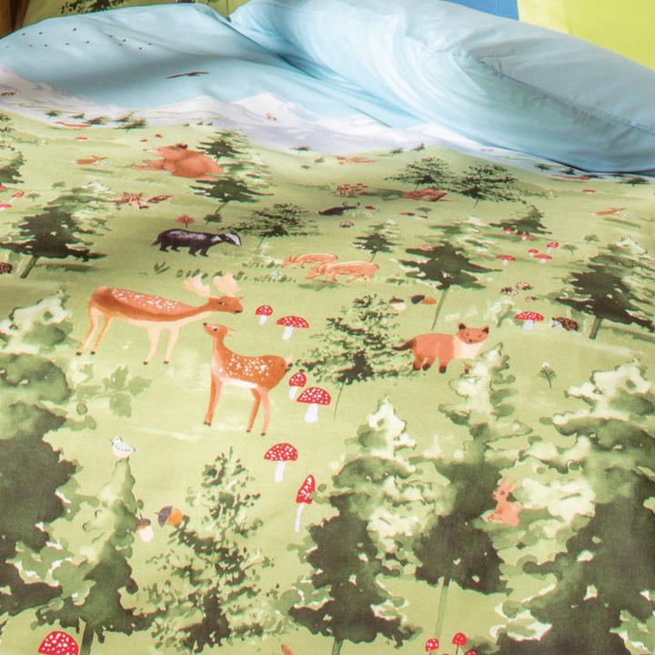 Produktbild Kaeppel Kinder-Bettwäsche "Tiere des Waldes"