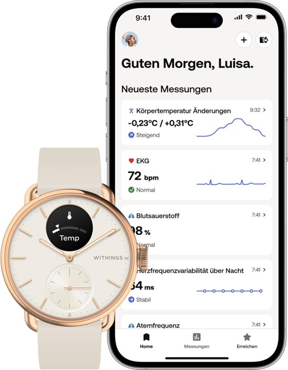 Actual product image Withings ScanWatch 2 (38 mm)