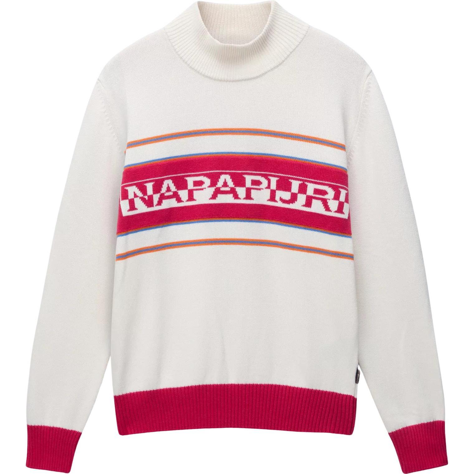 Napapijri, Herren, Pullover, pullover rollkragen d-ardona, Beige, (S)