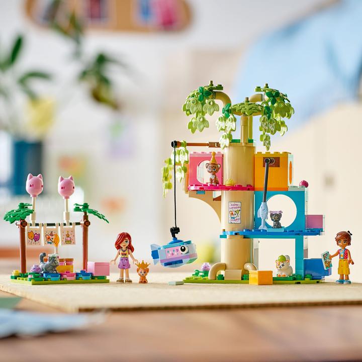 Image du produit LEGO Katzengeburtstagsparty & Baumhaus (LEGO Friends)