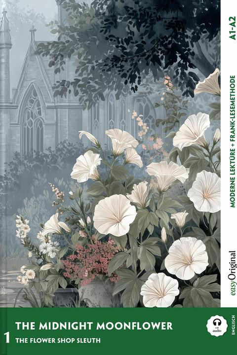 Immagine prodotto The Midnight Moonflower - Englische Krimi-Lektre A1-A2 (+ Audio-Online) (Inglese, Tedesco, Ilya Franchi, Carolyn Marsh, Verena Huber, 2025)