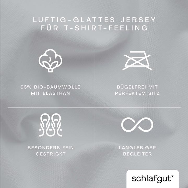 Produktbild schlafgut Knitted Jersey (Duvetbezug, 200 x 200 cm)