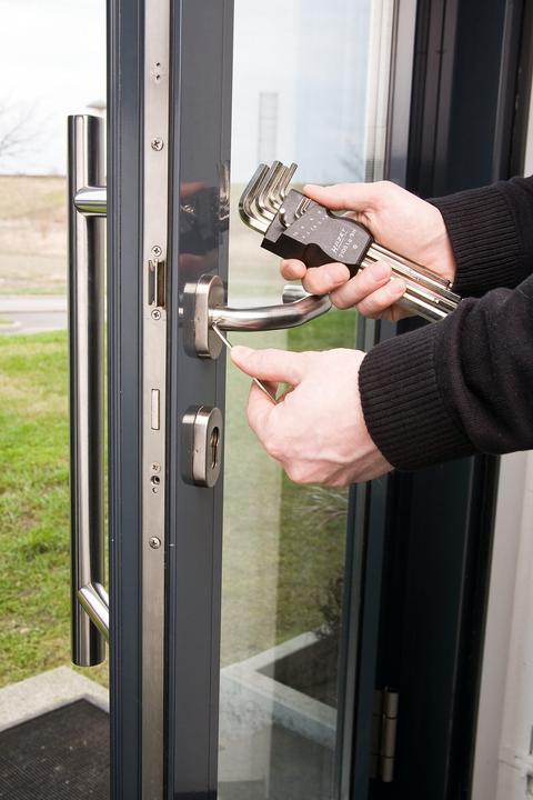 Produktbild HAZET Winkelschraubendreher 2105LG-015 ∙ Innen Sechskant Profil ∙ 1.5 mm (Innensechskant)