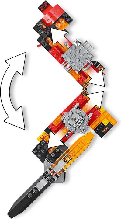 Actual product image LEGO Duel on Mustafar (75269, LEGO Star Wars)