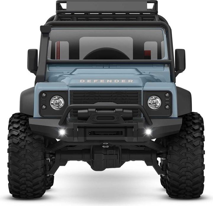 Immagine prodotto Traxxas TRX-4M Land Rover Defender 4x4 X-blau 1/18 Crawler RTR Brushed, mit Akku und USB Ladegerät (RTR pronto all'uso)