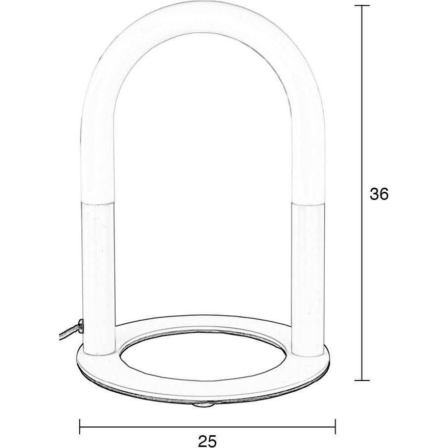 Thumbnail - Zuiver, Tischlampe, Arch Table Lamp (554 lm)