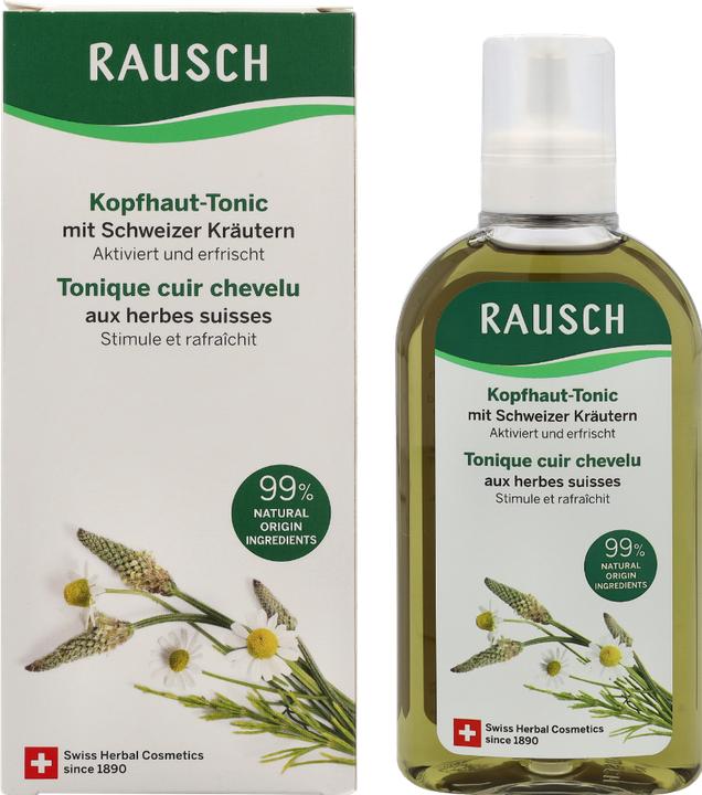 Image du produit Rausch Tonique cuir chevelu aux herbes suisses (200 ml)
