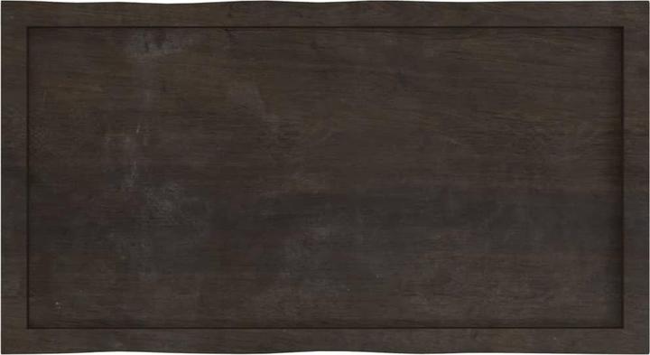 Immagine prodotto VidaXL Tischplatte 100x50x4 cm Massivholz Eiche Behandelt (100 x 50 x 4 cm)