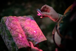 Actual product image Newell EDC Nyks Solid LED-Taschenlampe – weiss (5.70 cm)