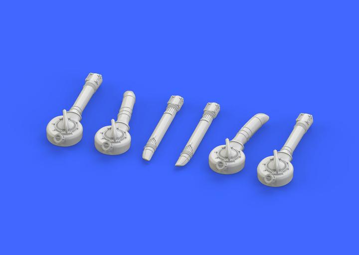 Produktbild Eduard B-17G turbochargers for Airfix