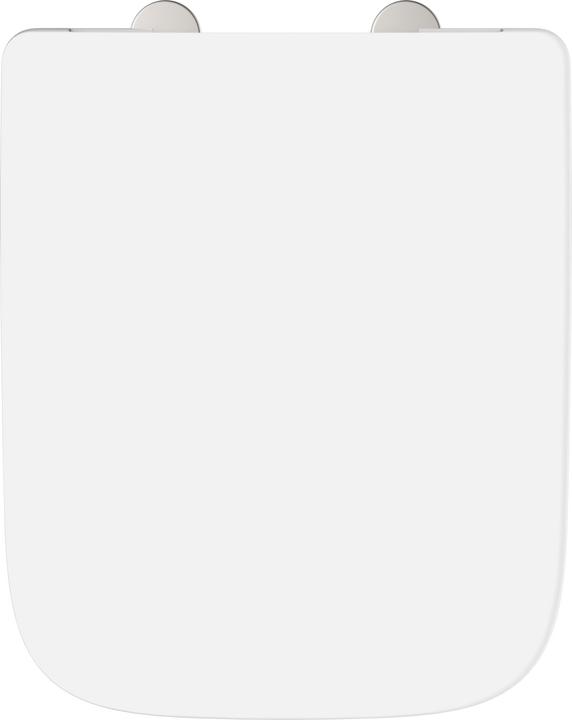 Produktbild Schütte WC Sitz Duroplast WC-Sitz WHITE E-Form PRO 4 Geberit Renova Plan Absenkautomatik 82820 Weiss