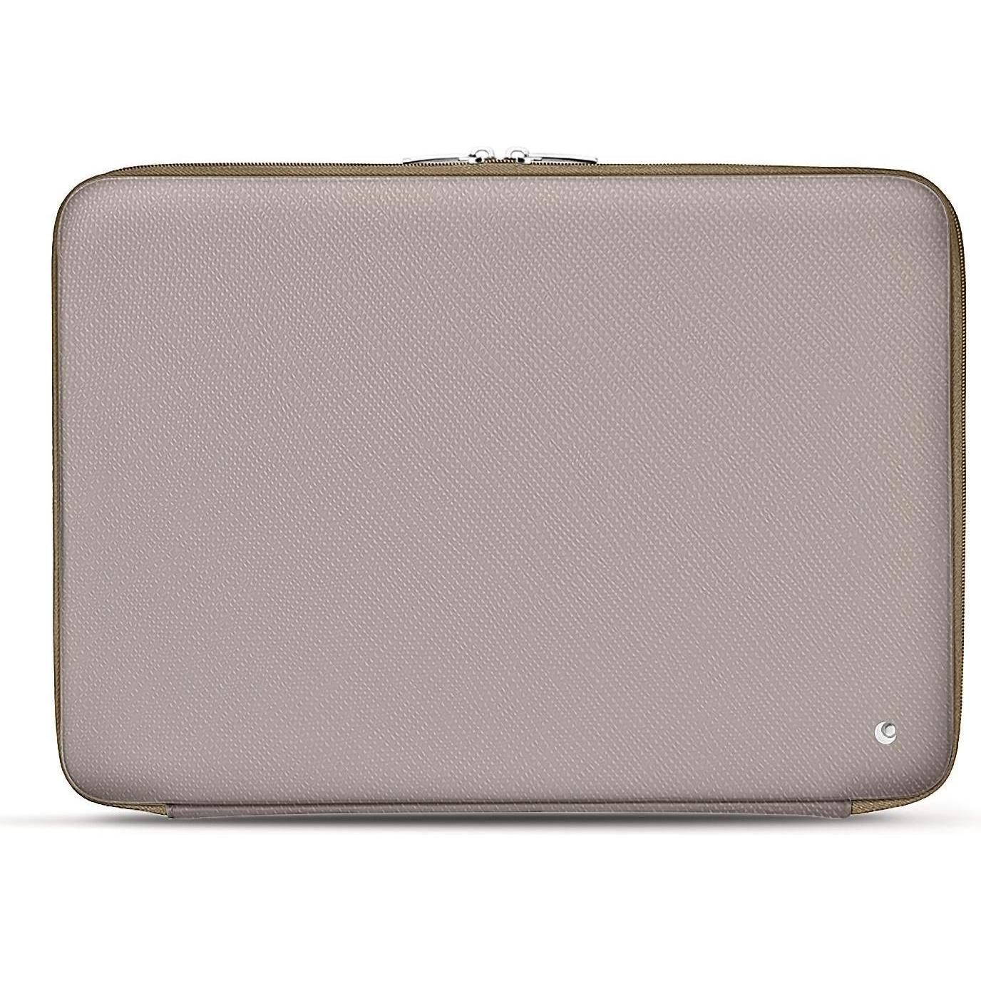 Noreve Lederhülle, Notebooktasche, Beige