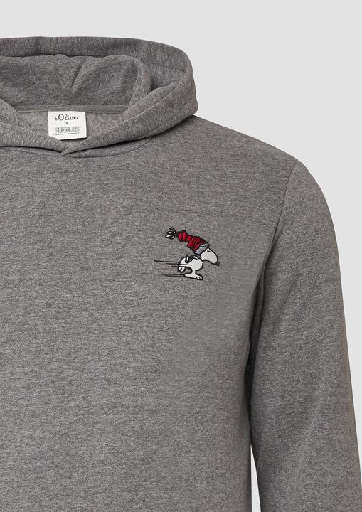 Produktbild s.Oliver Sweatshirt Kapuzen-Sweatshirt mit Peanuts®-Artwork (XXL)