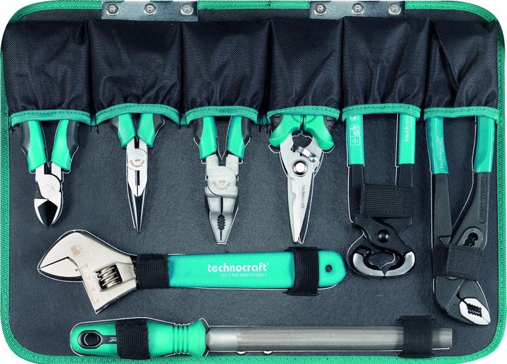 Image du produit technocraft Coffret à outils ABS PRO CHROME 152 pcs. (152 pièces)