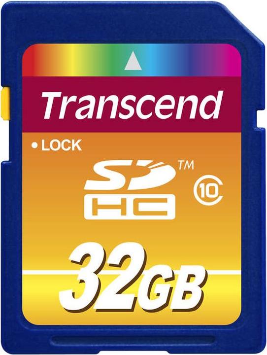 Image du produit Transcend SDHC 200x (32 Go, SDHC, U1, UHS-I)