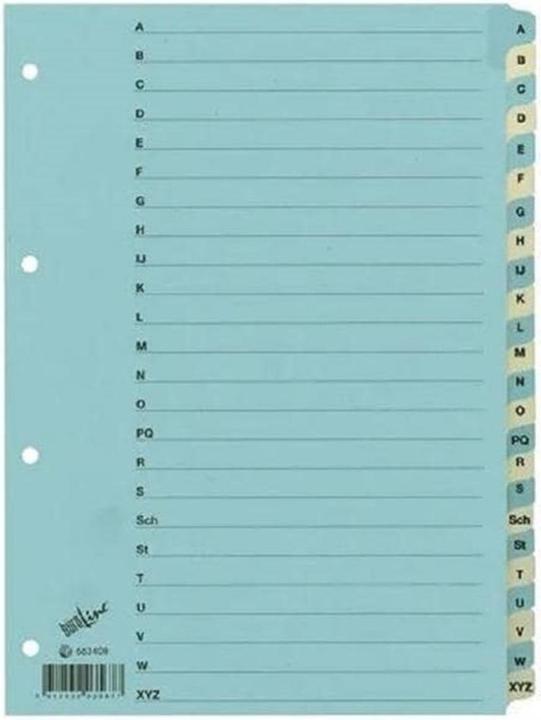 Produktbild BüroLine Register Karton