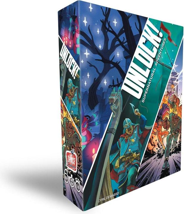 Produktbild Asmodée Unlock! Supernatural Adventures (Italienisch)