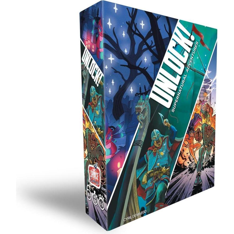 Asmodée Unlock! Supernatural Adventures (Italienisch)