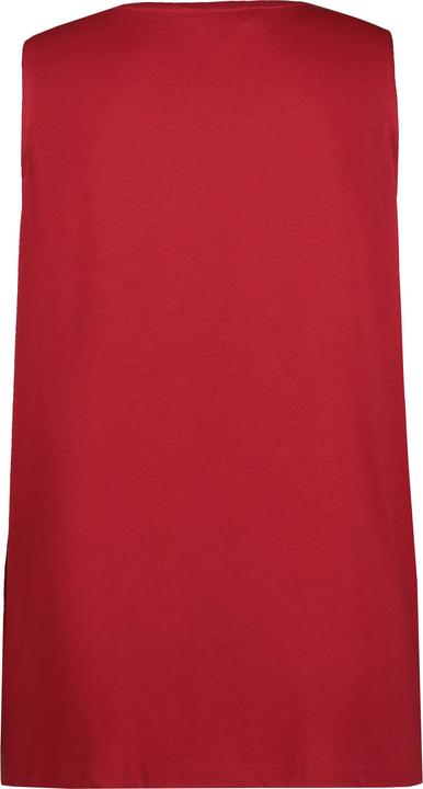 Produktbild Ulla Popken Top, Zierfalten, A-Linie, Rundhals, ärmellos, Modal (50, 52)