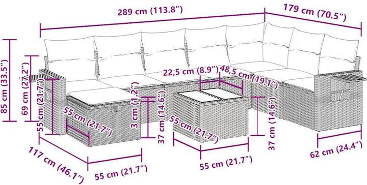 Produktbild vidaXL Jaiden