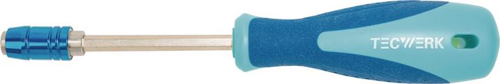 Produktbild Tecwerk Bithandhalter 1/4 ″ mit Schnellwechselfutter Klingenlänge 100 mm 2-Komponentengriff