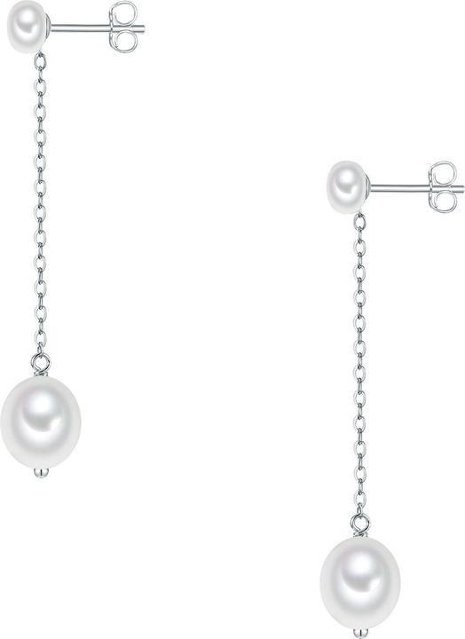 Actual product image Valero Pearls Ladies Sterling Silver Freshwater Cultured Pearl silver - 31638 (Sterling Silver)
