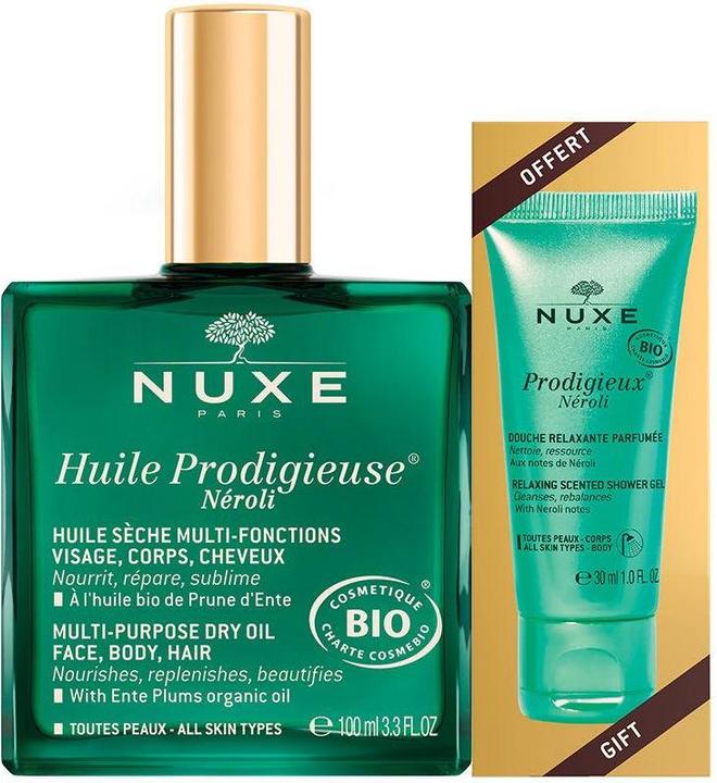 Nuxe Huile Prodigieuse Néroli (Set soin du corps)