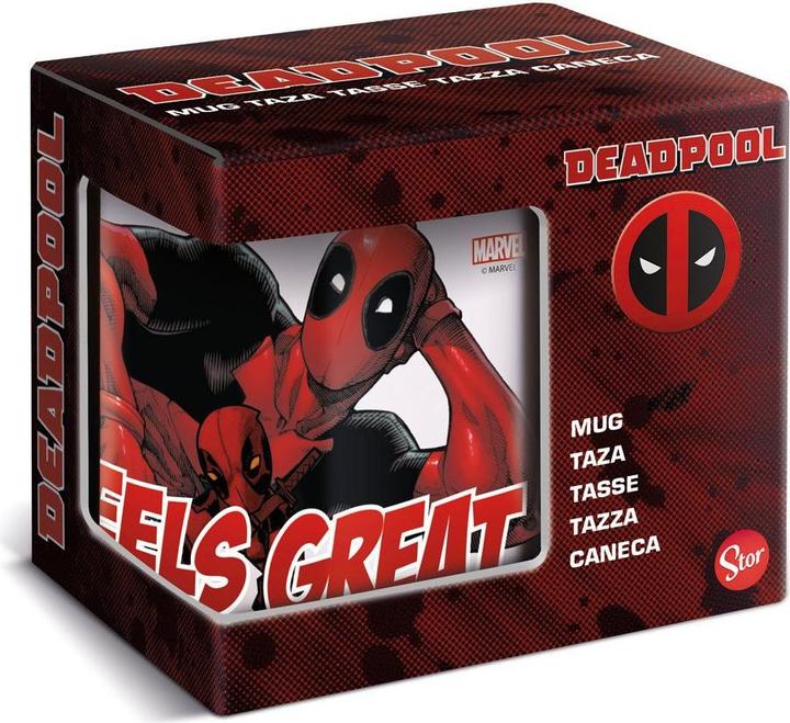 Produktbild Stor Mug Ceramic Marvel Deadpool 325ml STR11966 (325 ml, 1 x)