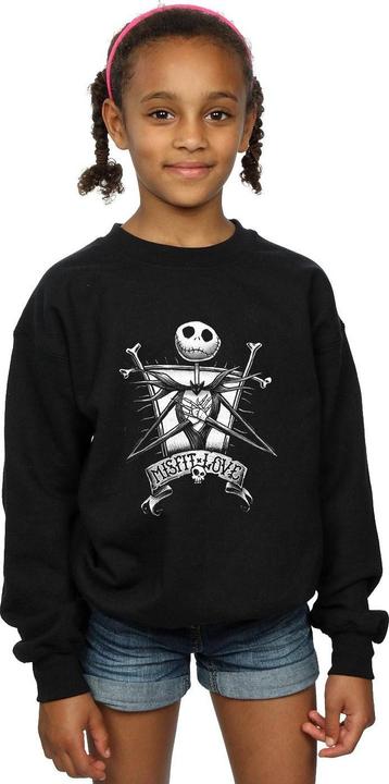 Produktbild Disney Nightmare Before Christmas Misfit Love Sweatshirt Mädchen (152, 158)