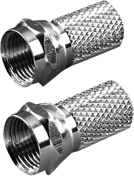 Produktbild Vivanco F Stecker mit Dichtung, 7 mm, 2 Stk.