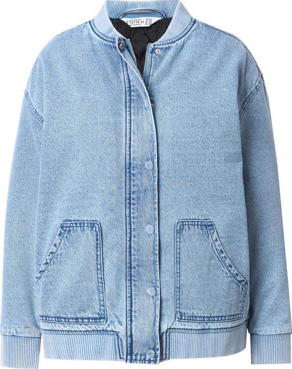 Produktbild Studio Untold Jeans-Bomberjacke, Steppfutter, verdeckter Zipper (42, 44)