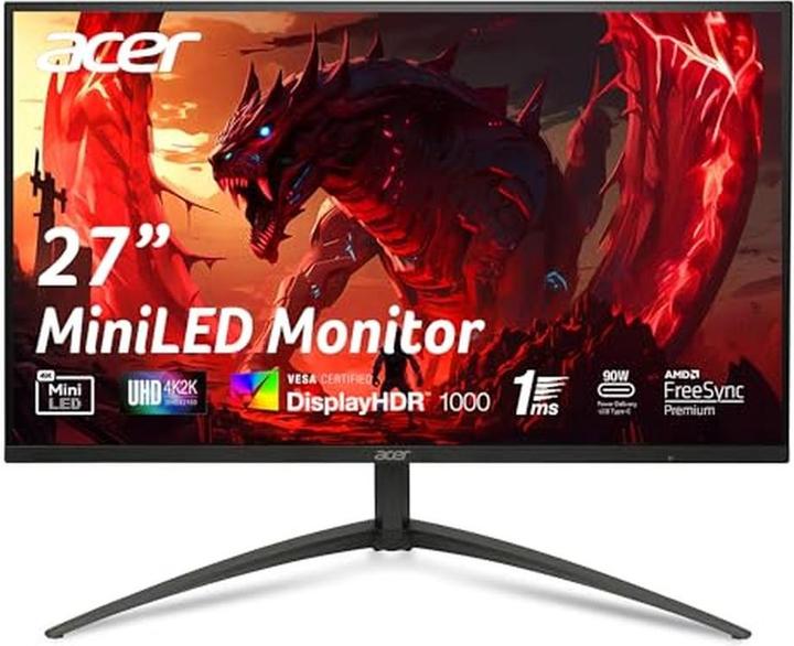 Actual product image Acer Nitro XV275KP5biipruzx (3840 x 2160 Pixels, 27")