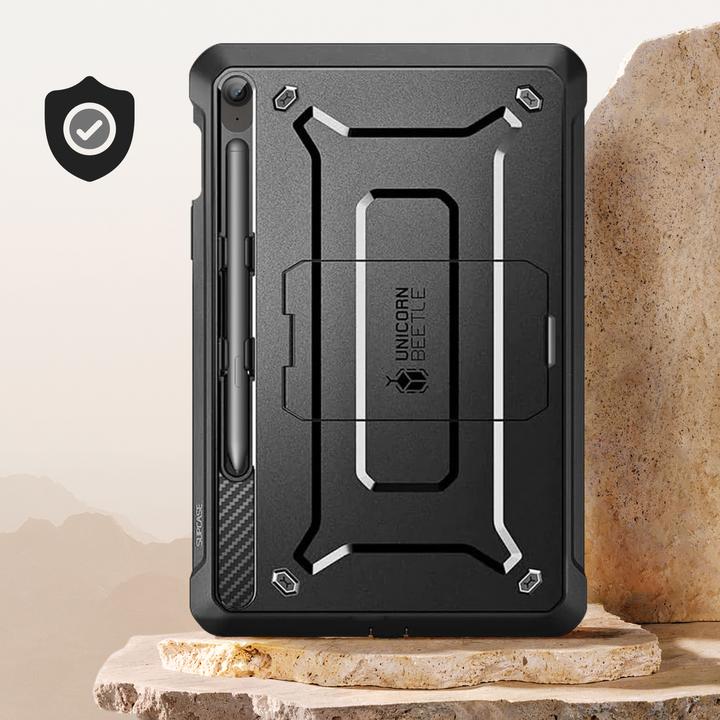 Produktbild Supcase Unicorn Beetle Pro Hülle für Samsung Galaxy Tab S9 FE 10,9" – schwarz (Samsung Galaxy Tab S9 FE)