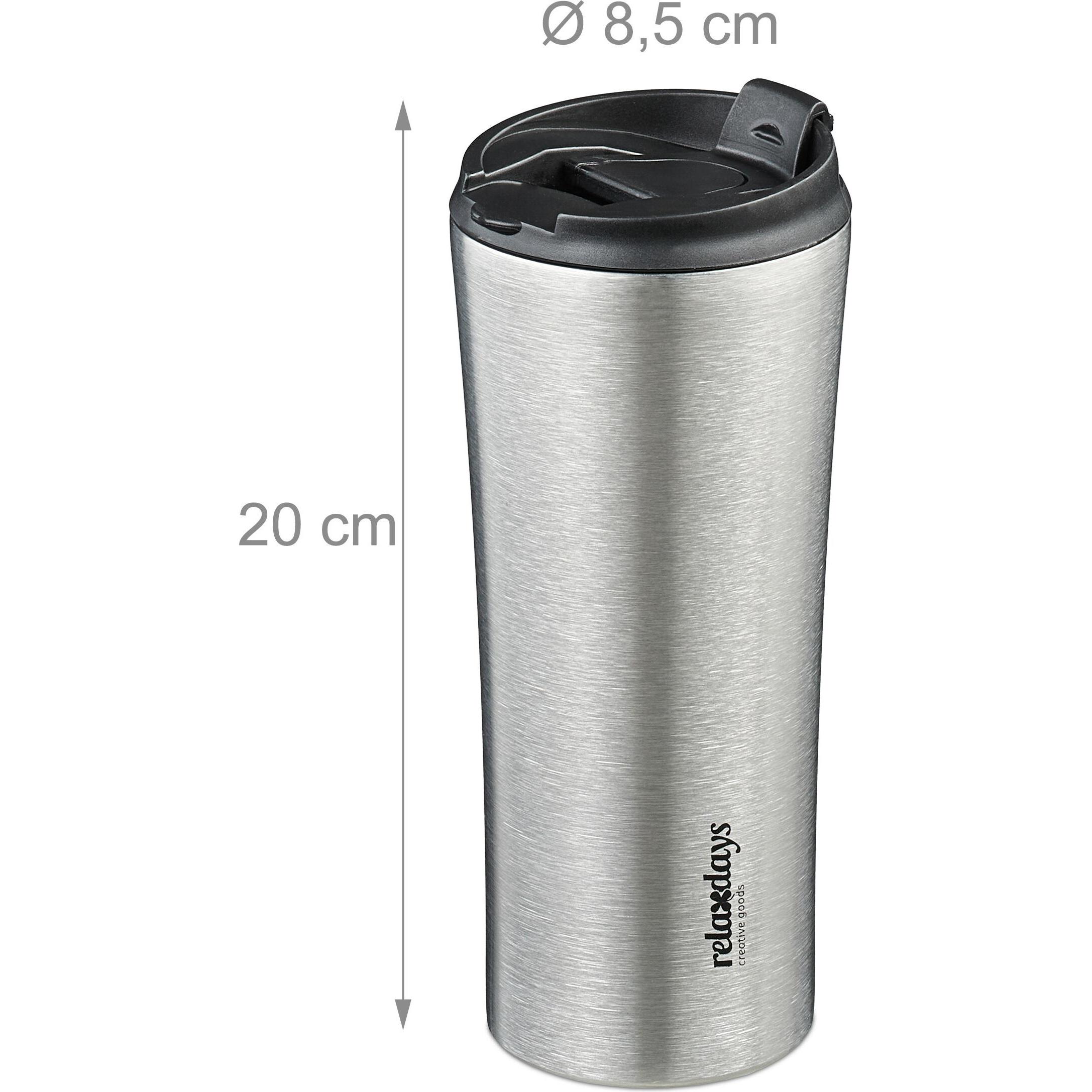 Thumbnail - Relaxdays, Trinkflasche + Thermosflasche, (0.40 l)