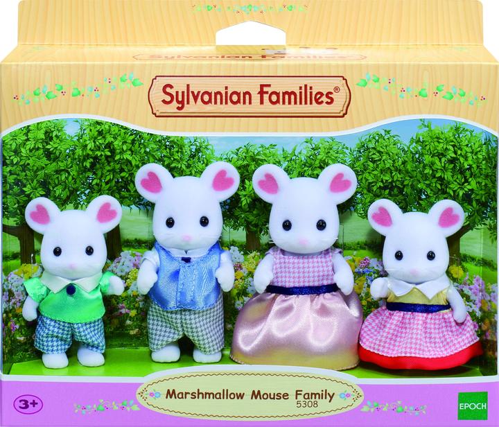 Produktbild Sylvanian Families Marshmallow Mouse Family