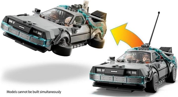 Actual product image LEGO Time machine from Back to the Future (77256, LEGO Speed Champions)