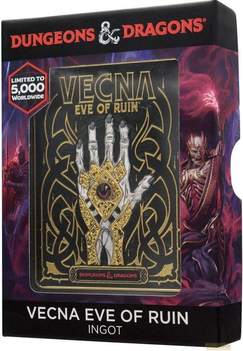 Immagine prodotto Fanattik Lingotto di metallo di Dungeons & Dragons Vecna Eve of Ruin Edizione Limitata