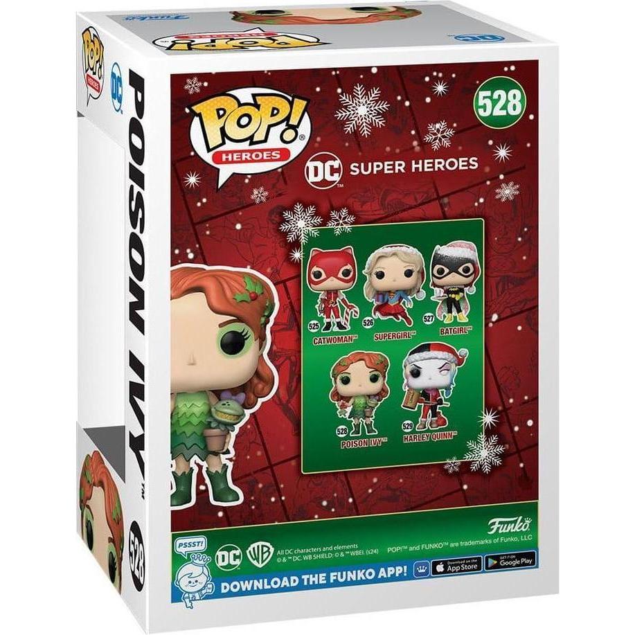 Thumbnail - Funko DC Comics POP! Heroes Vinyl Figur Holiday '24- Poison Ivy 9 cm