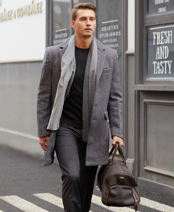 Produktbild Only-Bags.Store Herbst Baumwolle Plaid Schal- Winter Warm Langer Schal