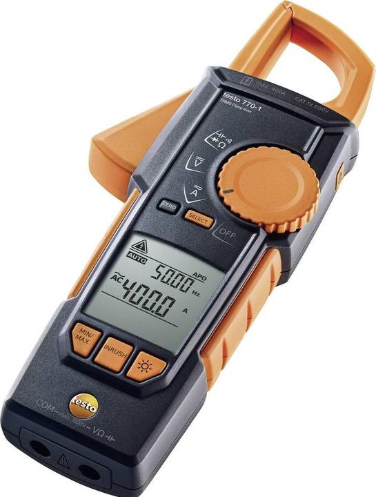 Image du produit Testo Pince ampèremétrique, multimètre manuel di (CAT IV 600V, CAT III 1000V)