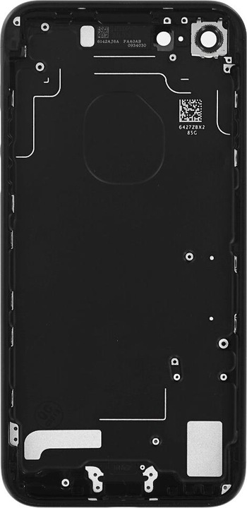 Actual product image OEM Replacement iPhone 7 Back Cover Mat Black (iPhone 7)