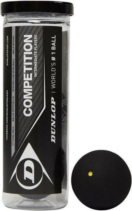 Produktbild Dunlop squashbälle competition (x3)