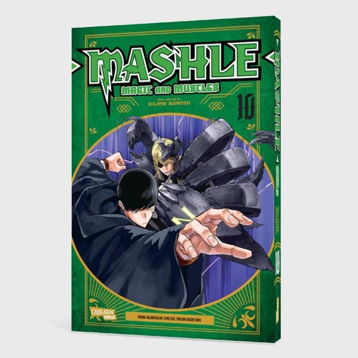 Actual product image Mashle: Magic and Muscles 10 (German, Hajime Komoto, 2024)
