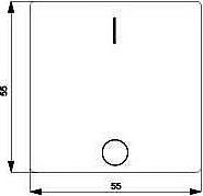Image du produit Siemens Bascule M.Symbol IO Delta Vita, alu/met 5TG62