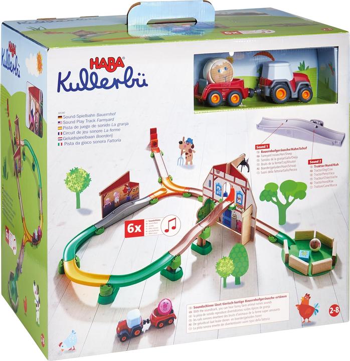 Produktbild Haba Kullerbü Sound-Spielbahn Bauernhof