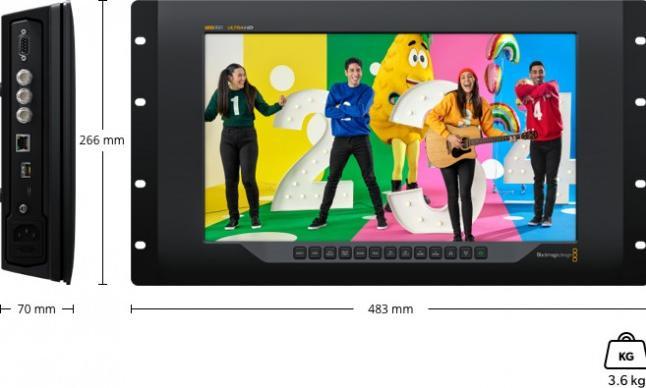 Actual product image Blackmagic Design SmartView 4K G3 (15.60", 4K)