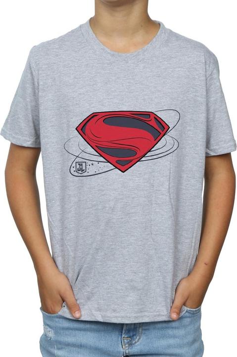 Immagine prodotto Justice League Movie Superman Logo Maglietta Ragazzi (140, 146)