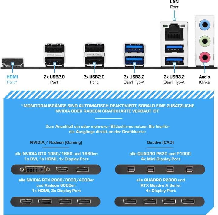 Produktbild Kiebel Professional PC 14 (Core i9-14900KF, 32 GB, 1000 GB, UHD Graphics 770)