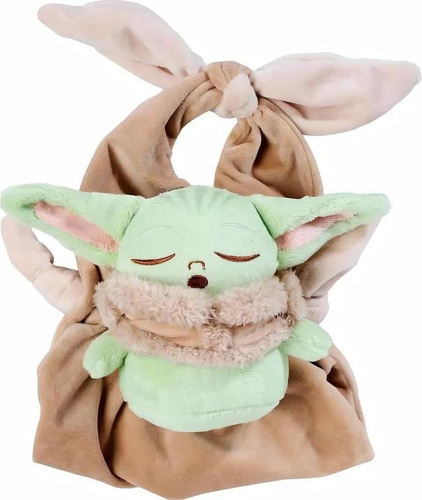 Actual product image Simba Star Wars Grogu Schmusetuch Wiege